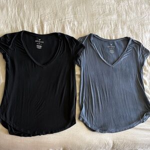 American Eagle Soft & Sexy Set of 2 V-Neck T-Shirt Bundle (3/$20)